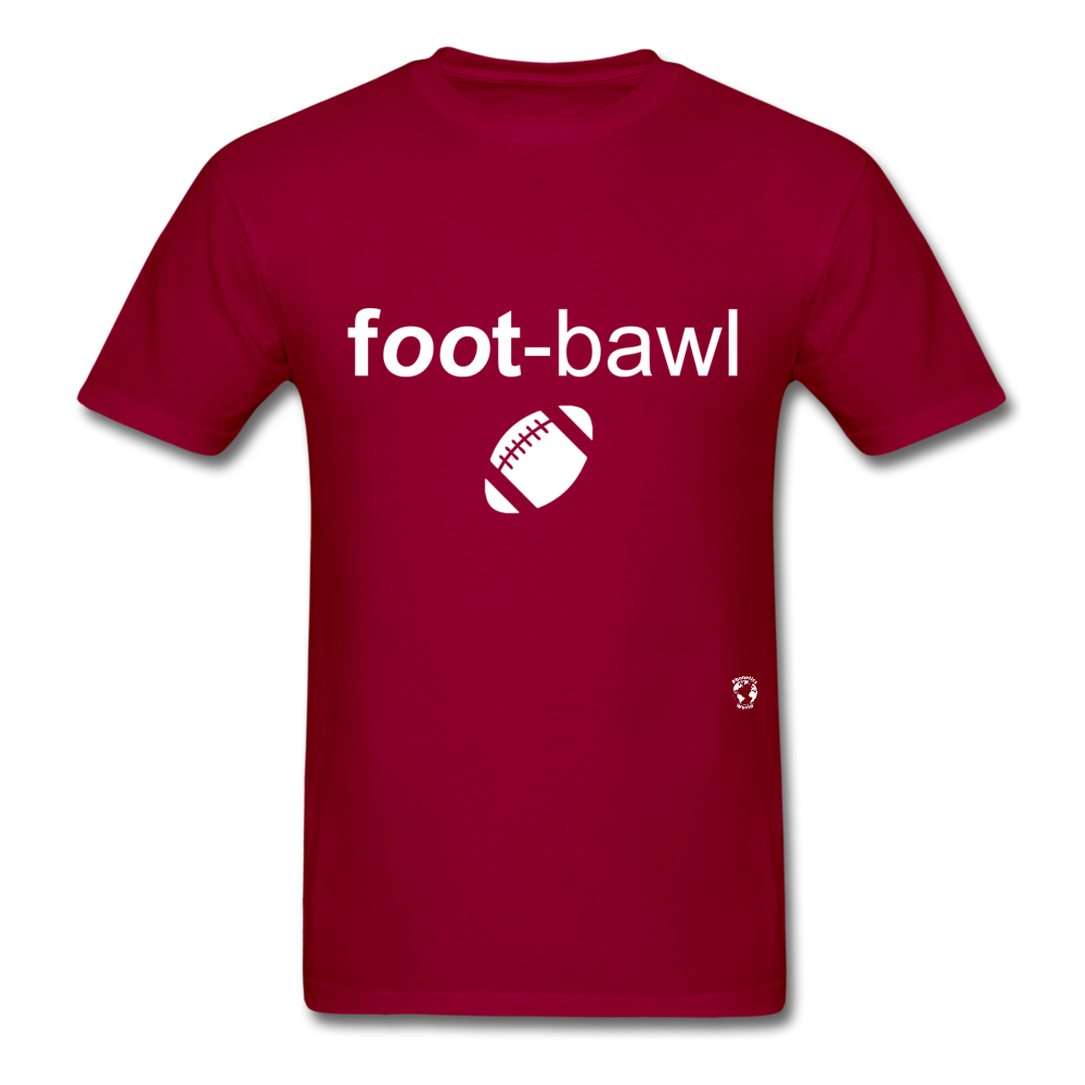 Football T-Shirt - dark red
