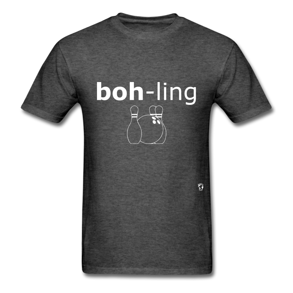 Bowling T-Shirt - heather black