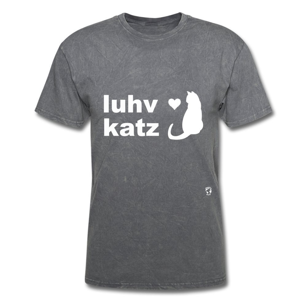 Love Cats T-Shirt - mineral charcoal gray