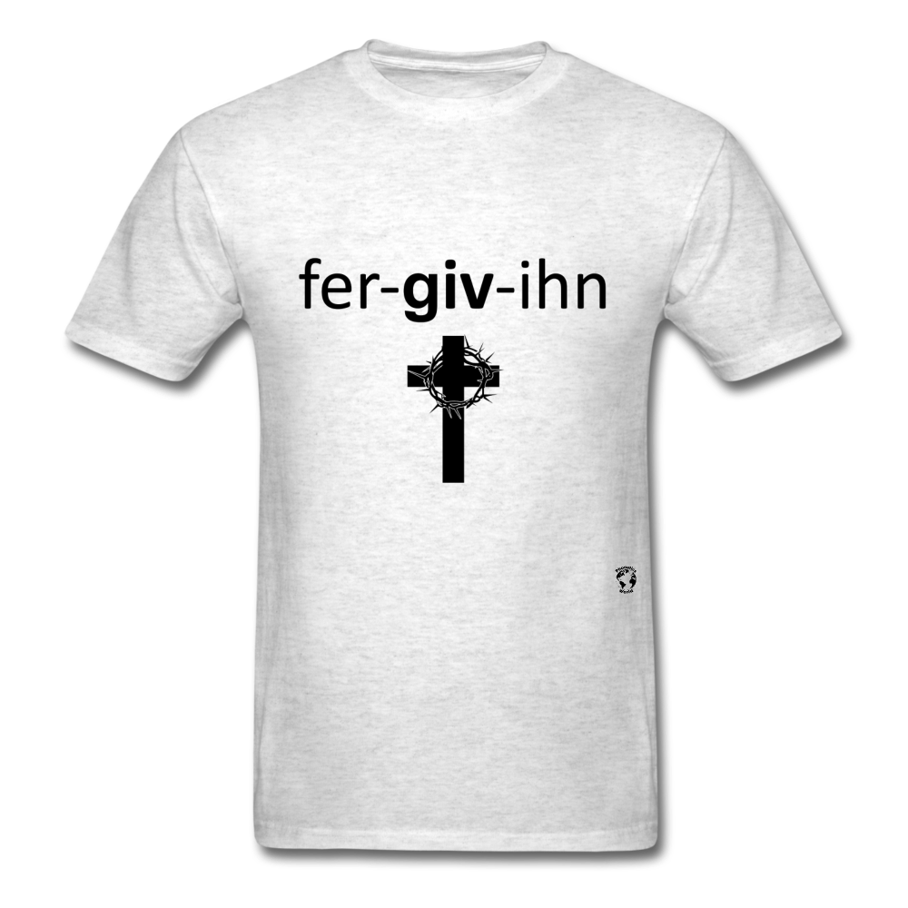 Forgiven T-Shirt - light heather grey