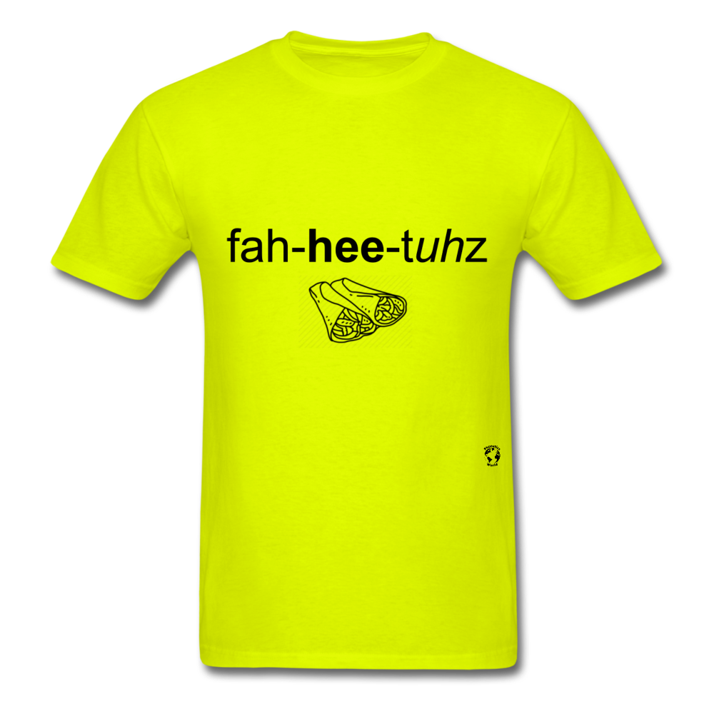 Fajitas T-Shirt - safety green