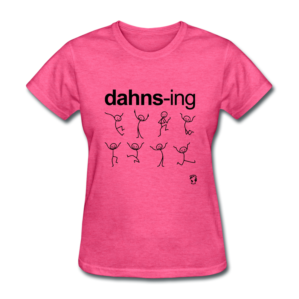 Dancing T-Shirt - heather pink