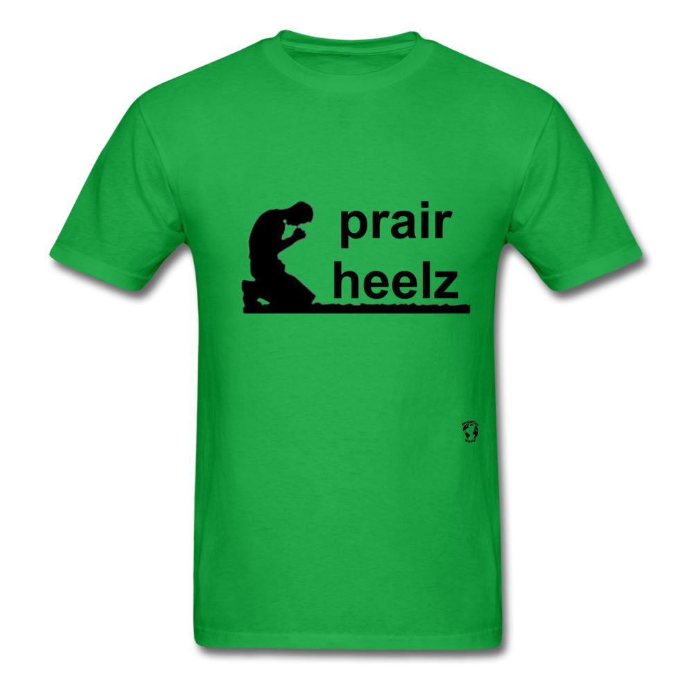 Prayer Heals T-Shirt - bright green