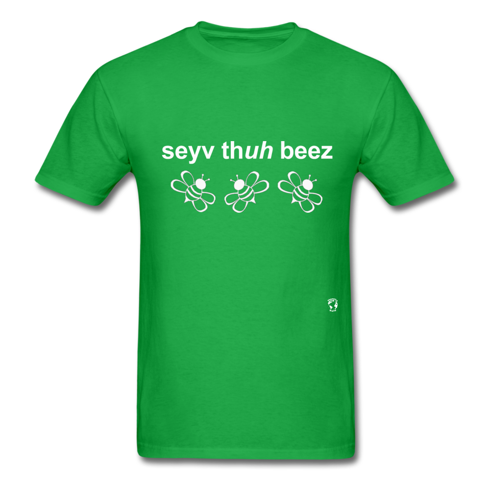 Save the Bees T-Shirt - bright green