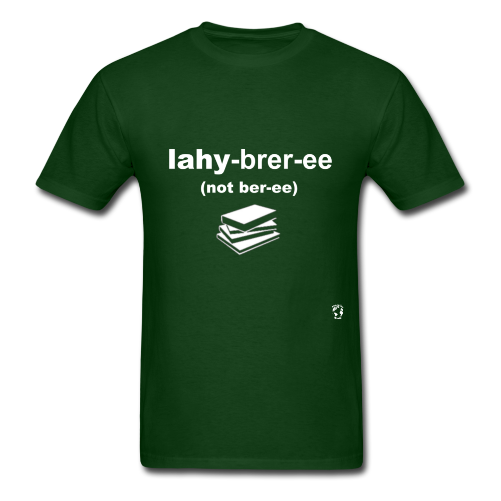 Library T-Shirt - forest green