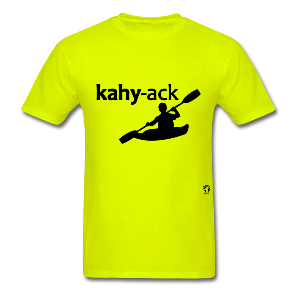 Kayak T-Shirt - safety green