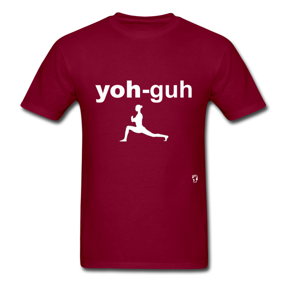 Yoga T-Shirt - burgundy