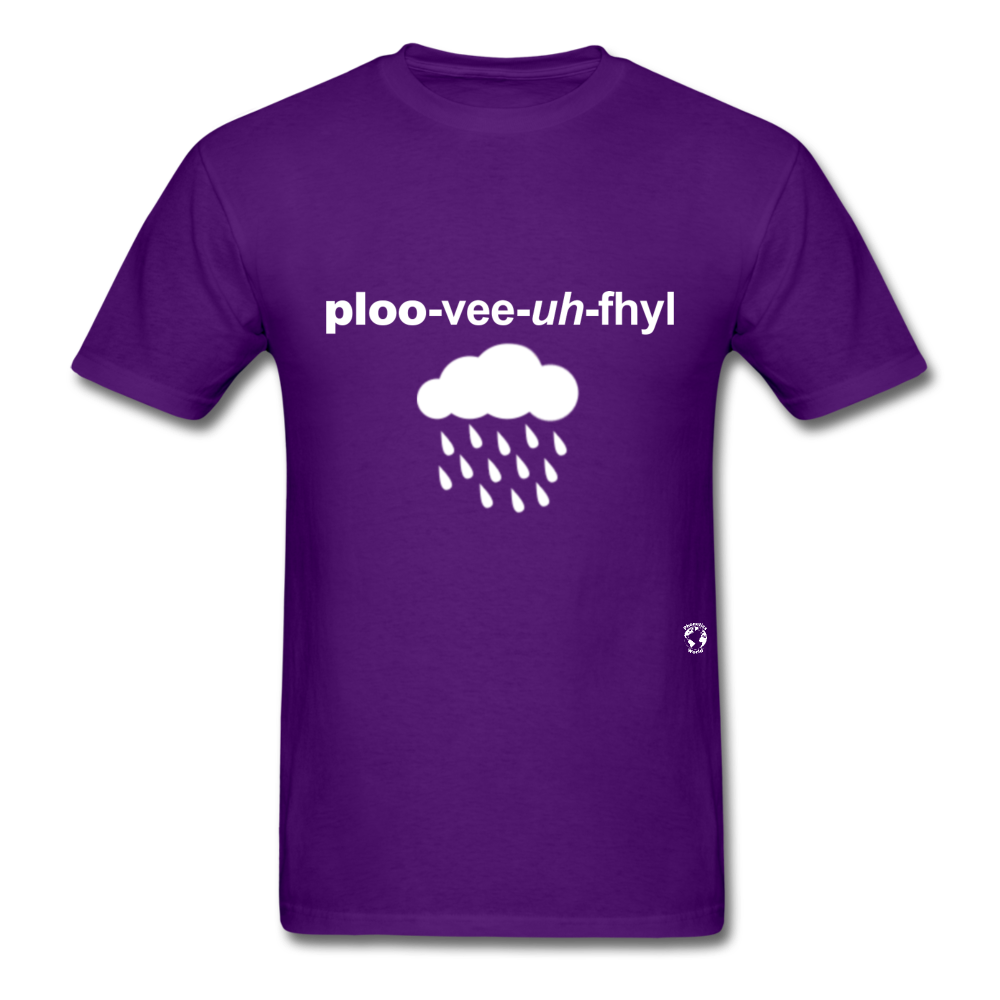Pluviophile T-Shirt - purple