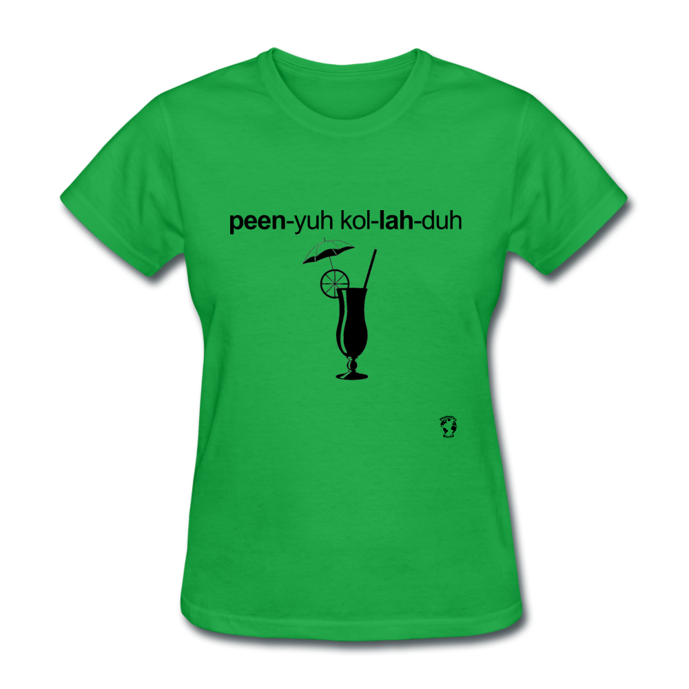 Pina Colada T-Shirt - bright green