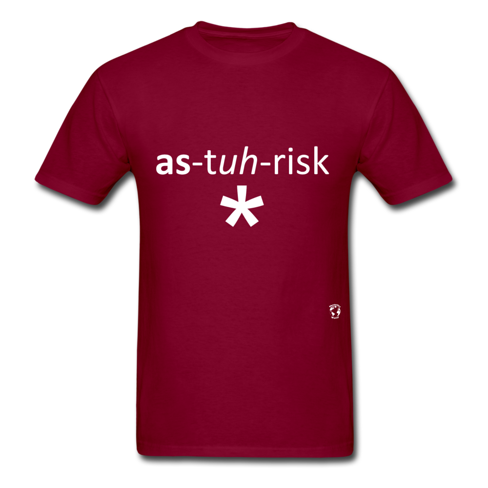 Asterisk T-Shirt - burgundy