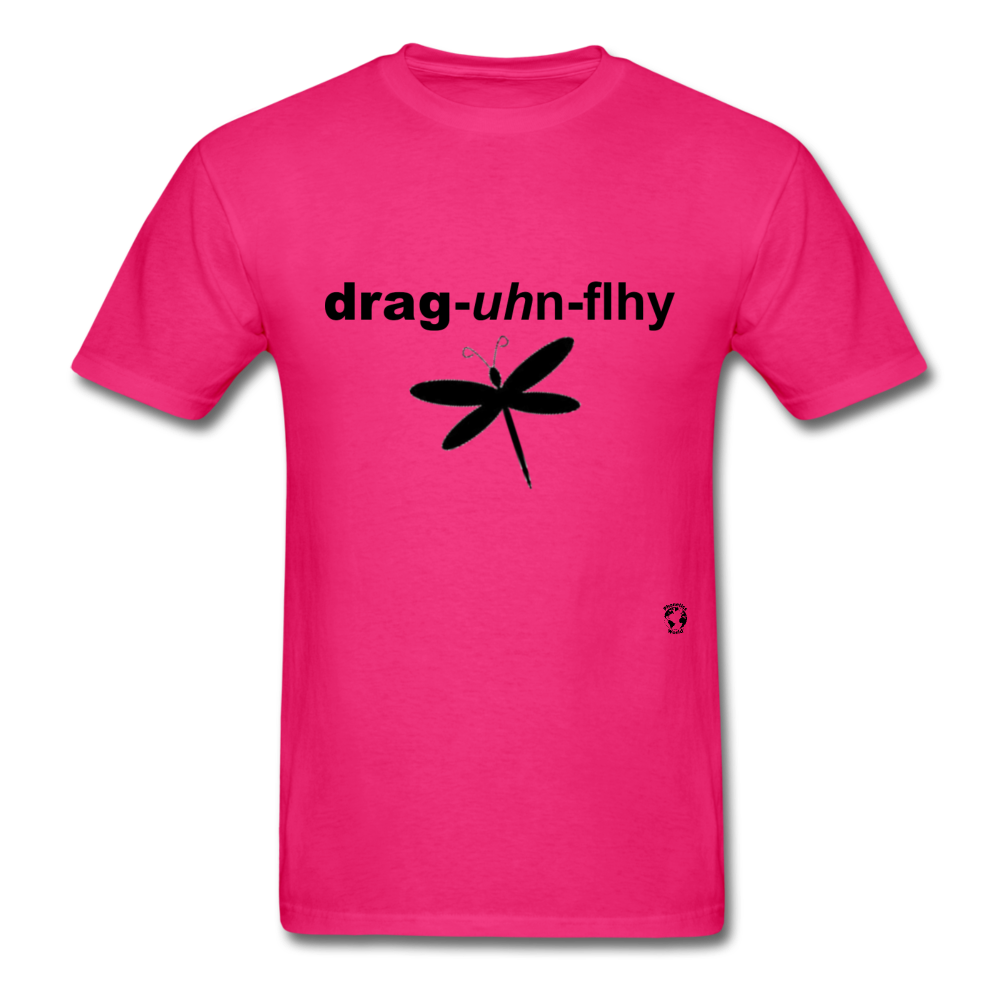 Dragonfly T-Shirt - fuchsia