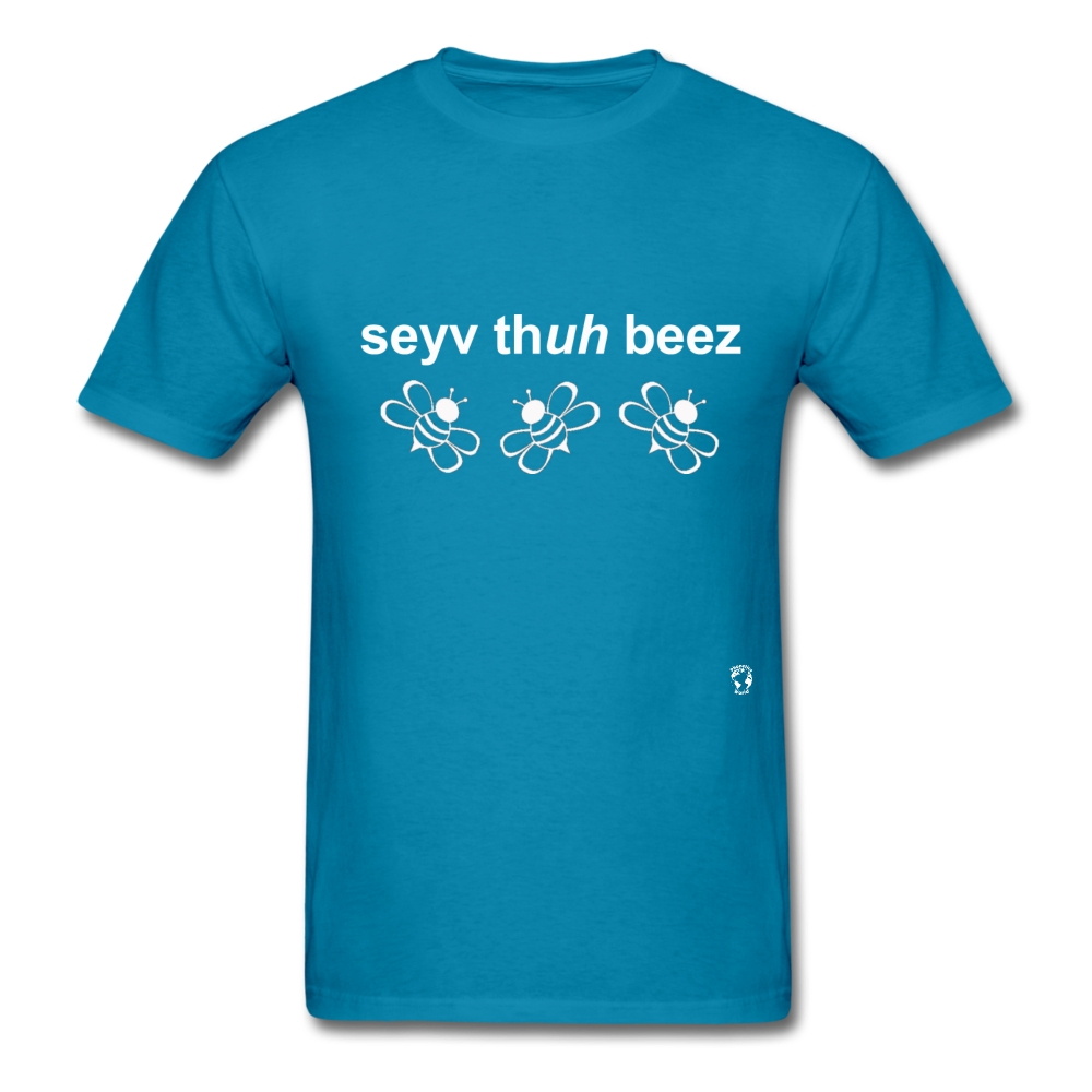 Save the Bees T-Shirt - turquoise